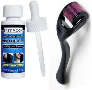 Minoxidil with Damaroller